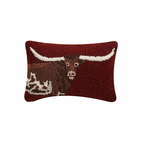 PUESTA EN ESCENA 8 x 12 in. Longhorn Hook Pillow, 3PK PU3691832